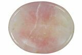 Polished Rose Quartz Worry Stones - 1.5" Size - Photo 2